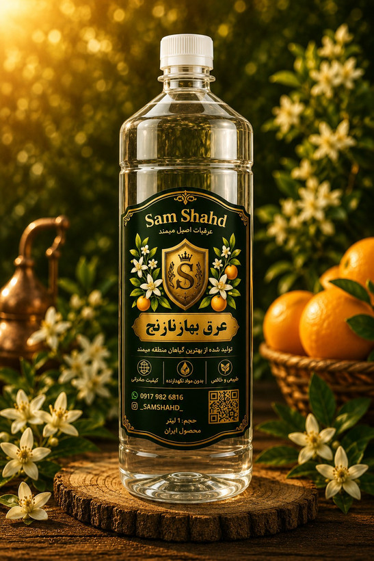 عرق بهارنارنج سام شهد